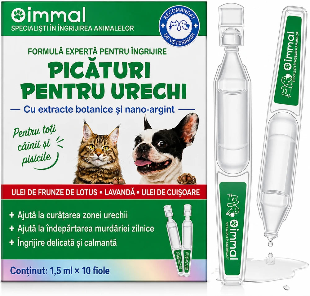 Solutie de Curatare Urechi Caini si Pisici